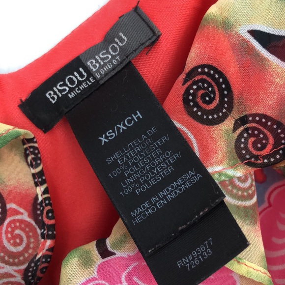 Bisou Bisou summer flowy tank blouse - Picture 4 of 7